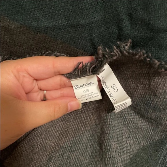 Bluenotes Thick Blanket Scarf - Picture 3 of 4